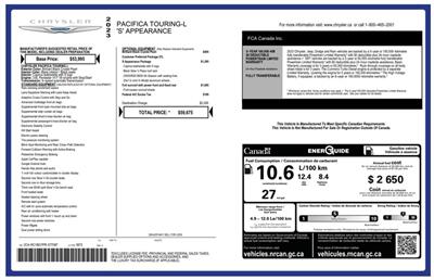 2023 Chrysler Pacifica Touring L Sunroof S package   - Photo 23 - St Albert, AB T8N 3Z7