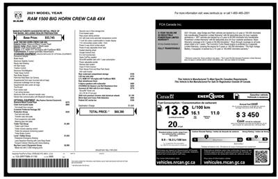 2021 RAM 1500 Big Horn  4x4 - Photo 16 - St Albert, AB T8N 3Z7