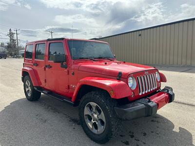 2018 Jeep Wrangler JK Unlimited Sahara  4x4 - Photo 3 - St Albert, AB T8N 3Z7
