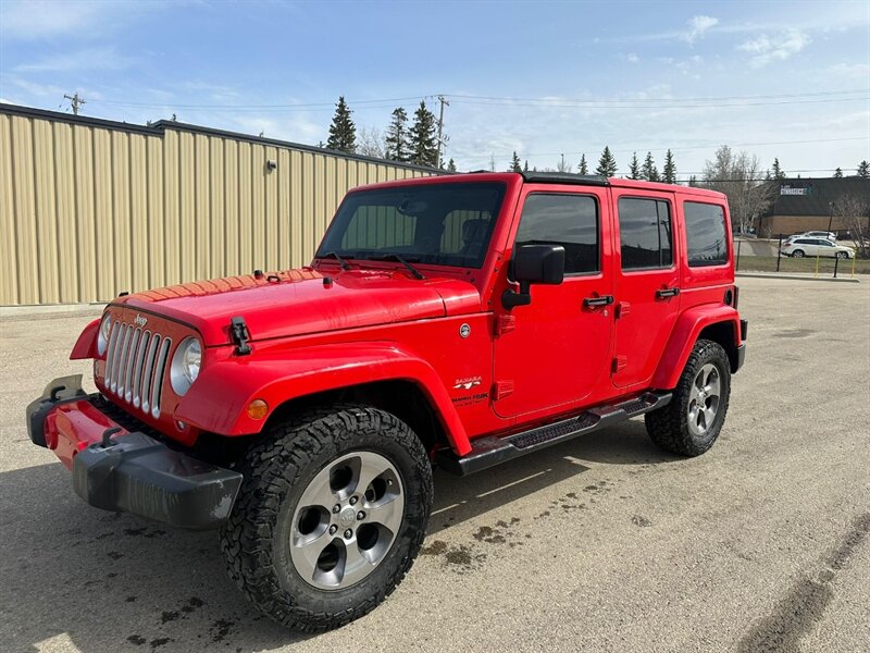 2018 Jeep Wrangler JK Unlimited Sahara  4x4 - Photo 1 - St Albert, AB T8N 3Z7