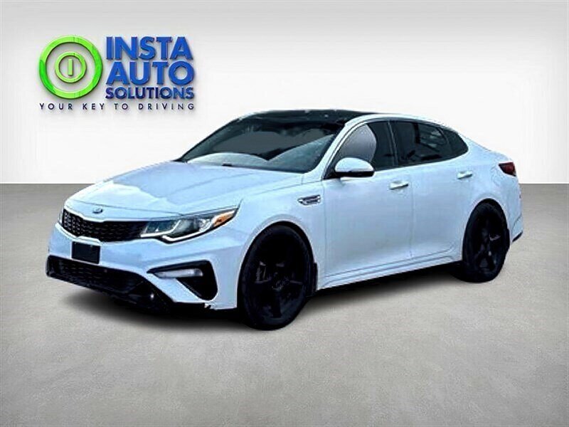 White 2020 Kia Optima Sedan Front-Wheel Drive Automatic