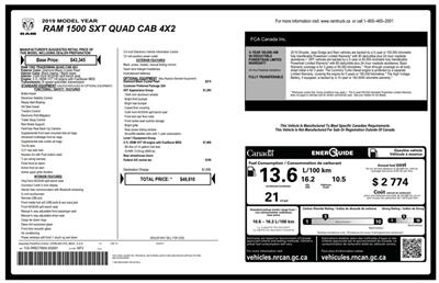2019 RAM 1500 SXT 5.7L Hemi - Photo 15 - St Albert, AB T8N 3Z7