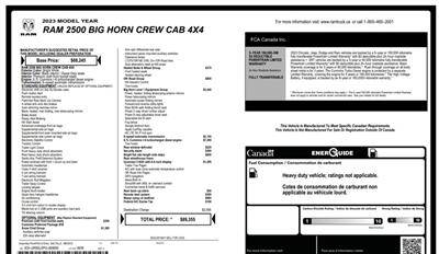 2023 RAM 2500 Big Horn Diesel 4x4 - Photo 17 - St Albert, AB T8N 3Z7