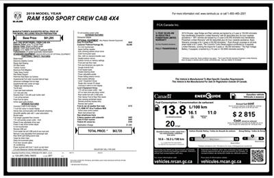 2019 RAM 1500 Sport 4x4 - Photo 13 - St Albert, AB T8N 3Z7