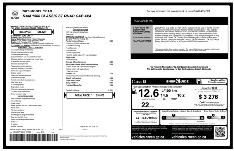 2020 RAM 1500 Classic ST 4x4 - Photo 12 - St Albert, AB T8N 3Z7