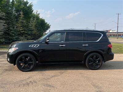 2013 INFINITI QX56 4WD 7 Passenger   - Photo 2 - Edmonton, AB T5L 2J7