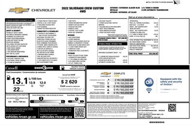 2022 Chevrolet Silverado 1500 Custom  4x4 - Photo 17 - St Albert, AB T8N 3Z7