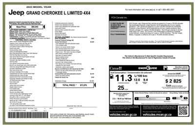 2023 Jeep Grand Cherokee L Limited 4x4 - Photo 18 - St Albert, AB T8N 3Z7