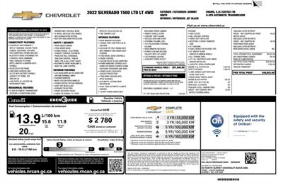 2022 Chevrolet Silverado 1500 Limited LT Z-71 4x4 - Photo 15 - Edmonton, AB T5L 2J7