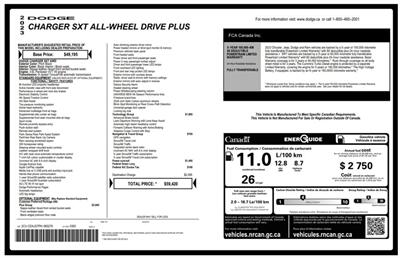 2023 Dodge Charger SXT Plus Blacktop Edition Sunroof AWD - Photo 16 - St Albert, AB T8N 3Z7