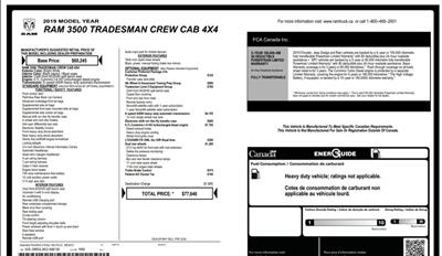 2019 RAM 3500 Tradesman Dually Diesel  4x4 - Photo 15 - St Albert, AB T8N 3Z7