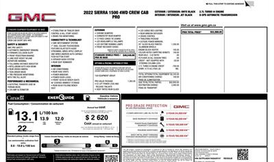 2022 GMC Sierra 1500 Pro 4X4 - Photo 16 - St Albert, AB T8N 3Z7