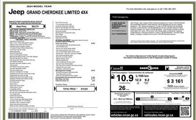 2024 Jeep Grand Cherokee Limited 4x4 - Photo 20 - St Albert, AB T8N 3Z7