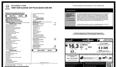 2019 RAM 1500 Classic SXT Plus 4x4 - Photo 16 - St Albert, AB T8N 3Z7