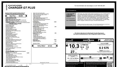 2023 Dodge Charger GT Plus Blacktop   - Photo 15 - St Albert, AB T8N 3Z7