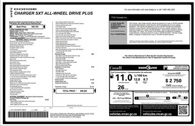 2023 Dodge Charger SXT Plus Black Top  AWD - Photo 17 - St Albert, AB T8N 3Z7