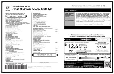 2017 RAM 1500 SXT 4x4 - Photo 16 - Acheson, AB T7X 5A3