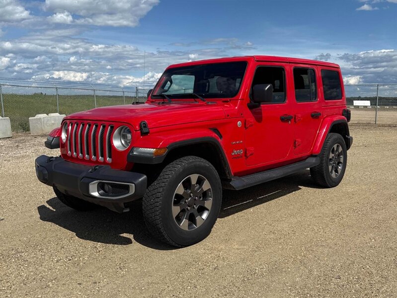 2018 Jeep Wrangler Unlimited Sahara Leather 4x4 - Photo 1 - St Albert, AB T8N 3Z7