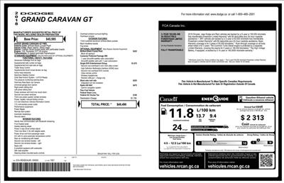 2018 Dodge Grand Caravan GT   - Photo 19 - Acheson, AB T7X 5A3