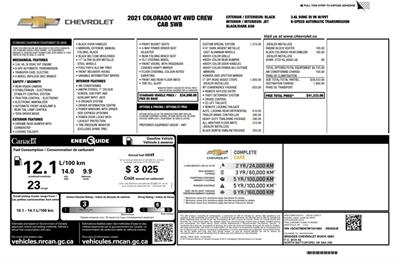 2021 Chevrolet Colorado WT Special Edition 4x4 - Photo 9 - St Albert, AB T8N 3Z7