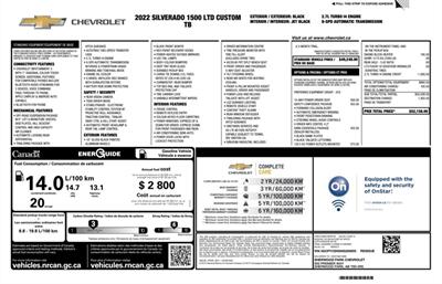 2022 Chevrolet Silverado 1500 Limited Custom Trail Boss  4x4 - Photo 13 - St Albert, AB T8N 3Z7