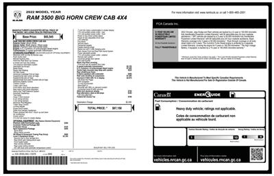 2022 RAM 3500 Big Horn Diesel Sport  4x4 - Photo 14 - St Albert, AB T8N 3Z7