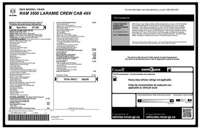 2022 RAM 3500 Laramie Diesel Dually Sport 4x4 - Photo 17 - Edmonton, AB T5L 2J7