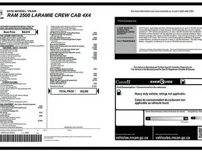 2018 RAM 2500 Laramie Diesel Sport  4X4 - Photo 18 - St Albert, AB T8N 3Z7