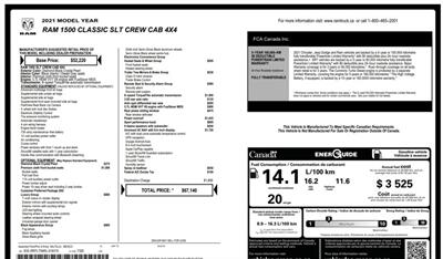 2021 RAM 1500 Classic SLT 4X4 - Photo 16 - St Albert, AB T8N 3Z7