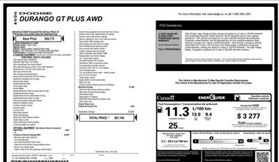 2024 Dodge Durango GT Blacktop Sunroof AWD - Photo 13 - Edmonton, AB T5L 2J7
