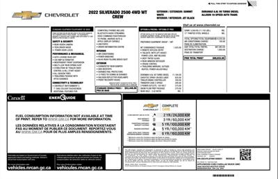 2022 Chevrolet Silverado 2500 Work Truck  6.6L Duramax 4x4 - Photo 18 - St Albert, AB T8N 3Z7