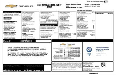 2022 Chevrolet Silverado 2500 LT Z71 Diesel  4x4 - Photo 11 - St Albert, AB T8N 3Z7