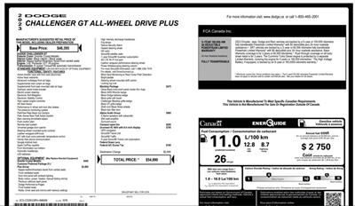 2023 Dodge Challenger GT Plus Blacktop AWD - Photo 13 - St Albert, AB T8N 3Z7