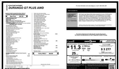 2024 Dodge Durango GT Plus Blacktop  AWD - Photo 23 - St Albert, AB T8N 3Z7