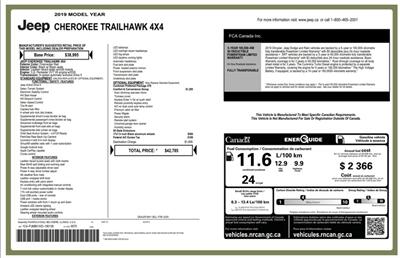 2019 Jeep Cherokee Trailhawk  4X4 - Photo 18 - Acheson, AB T7X 5A3