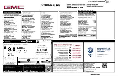 2022 GMC Terrain SLE  AWD - Photo 14 - St Albert, AB T8N 3Z7