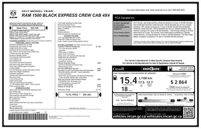 2017 RAM 1500 Express  4x4 - Photo 13 - Edmonton, AB T5L 2J7