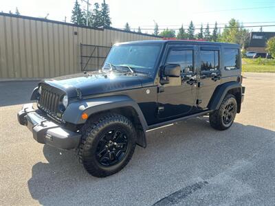 2018 Jeep Wrangler JK Unlimited Willys Wheeler  4x4 - Photo 1 - St Albert, AB T8N 3Z7