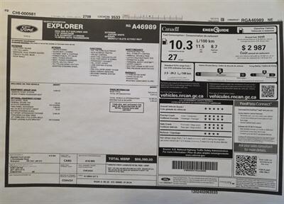 2024 Ford Explorer XLT Sport Leather Moonroof  AWD - Photo 16 - St Albert, AB T8N 3Z7