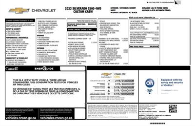 2023 Chevrolet Silverado 2500 Custom Diesel  4X4 - Photo 15 - St Albert, AB T8N 3Z7