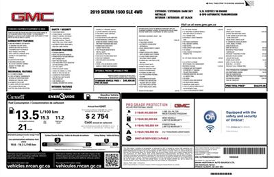 2019 GMC Sierra 1500 SLE X-31  4x4 - Photo 9 - St Albert, AB T8N 3Z7