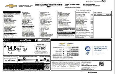 2023 Chevrolet Silverado 1500 Custom Trail Boss 5.3L 4x4 - Photo 18 - St Albert, AB T8N 3Z7