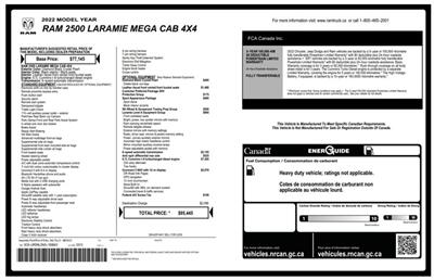 2022 RAM 2500 Laramie Mega Cab Diesel Sport 4x4 - Photo 17 - St Albert, AB T8N 3Z7