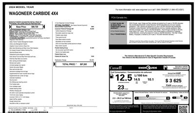 2024 Jeep Wagoneer Carbide  4x4 - Photo 26 - St Albert, AB T8N 3Z7