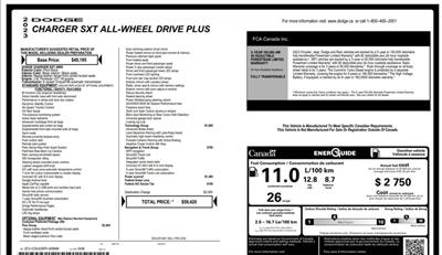 2023 Dodge Charger SXT  AWD - Photo 18 - St Albert, AB T8N 3Z7