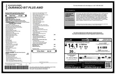 2024 Dodge Durango R/T Plus Blacktop 5.7L Hemi AWD - Photo 29 - St Albert, AB T8N 3Z7