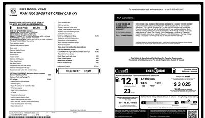 2023 RAM 1500 Sport GT eTorque Hemi  4x4 - Photo 24 - St Albert, AB T8N 3Z7