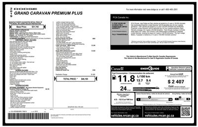 2019 Dodge Grand Caravan SXT Premium Plus   - Photo 17 - Edmonton, AB T5L 2J7