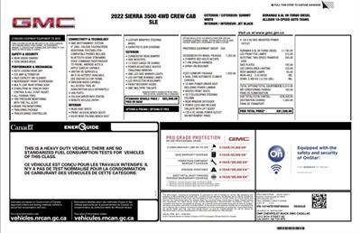 2022 GMC Sierra 3500 SLE Diesel  4x4 - Photo 16 - St Albert, AB T8N 3Z7