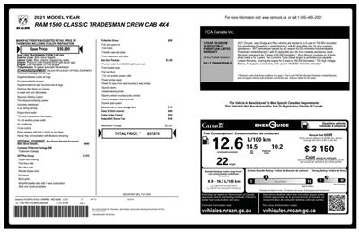 2021 RAM 1500 Classic SXT 4x4 - Photo 17 - St Albert, AB T8N 3Z7